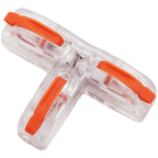 T Type Wire Splice Connector for Safety Wiring (Flame Retardant PC Housing)