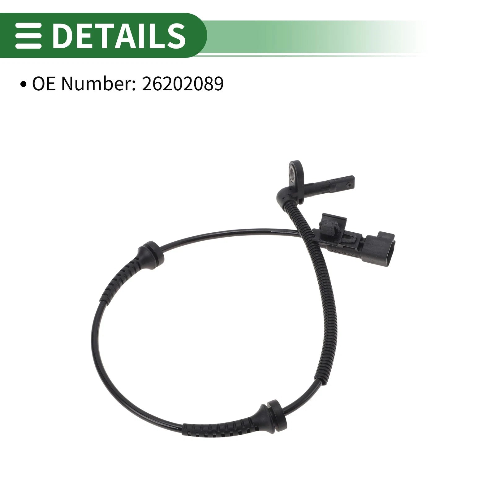 ABS Wheel Speed Sensor No.26202089 for Buick Cavalier (2017–2021) Rear Left