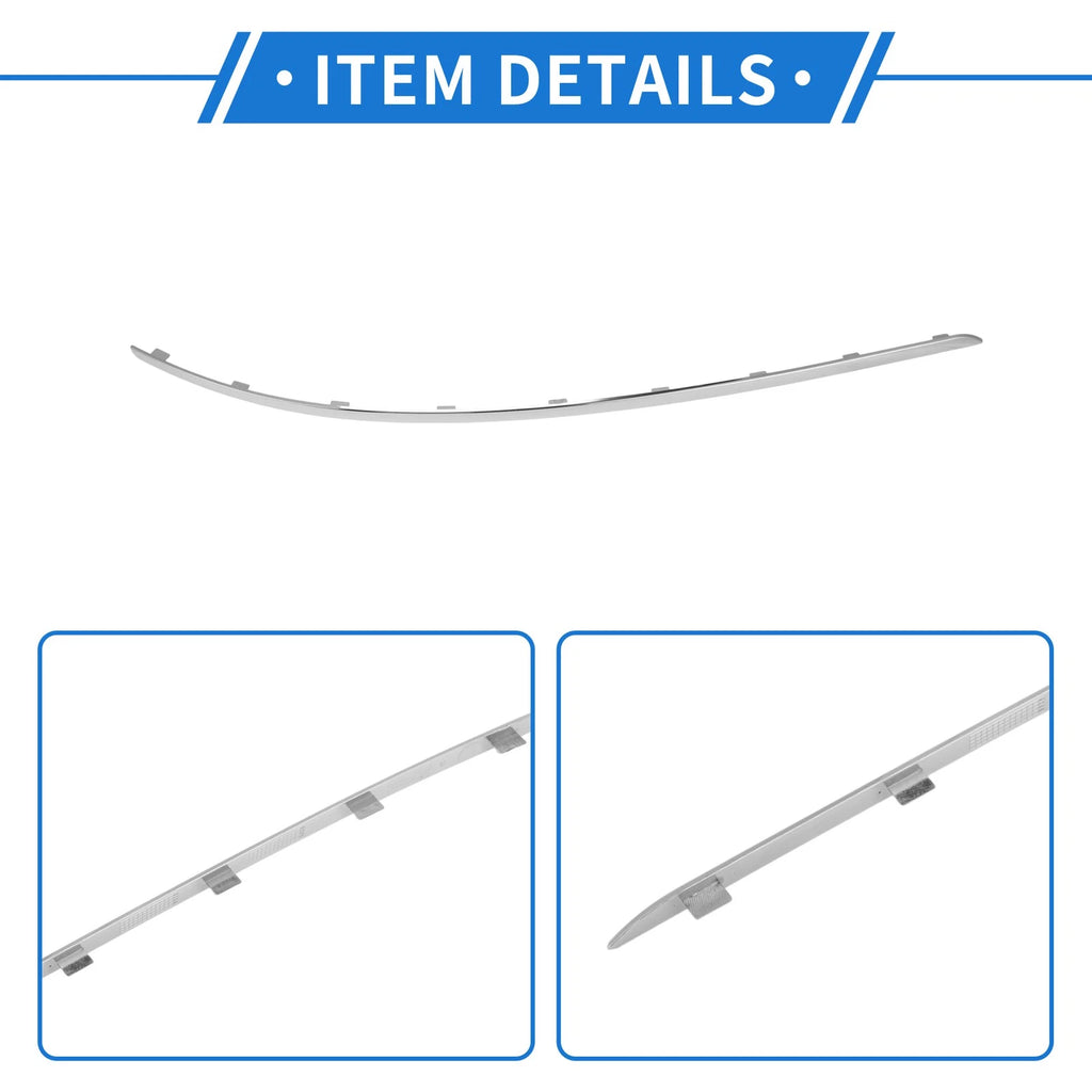 Bumper Grille Trim Garnish No.2048851021 for Mercedes-Benz W204 (2007–2010)
