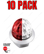 LED Double Fury Lights 1-1/8 Watermelon Clear Lens for Universal Fit (—)