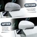 Left Side Rearview Mirror Cover Cap White for Toyota Prius (2010–2012)