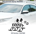 Windshield Washer Nozzle & 6 x Hose Connectors for GMC