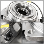 Front Wheel Bearing Hub w/ABS for Ford F250 F350 F450 F550 Super Duty (2005–2010)