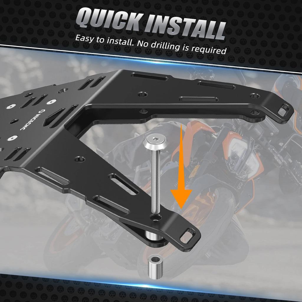 Rear Luggage Rack Carrier Bracket for KTM 690 Enduro R (2008–2018)