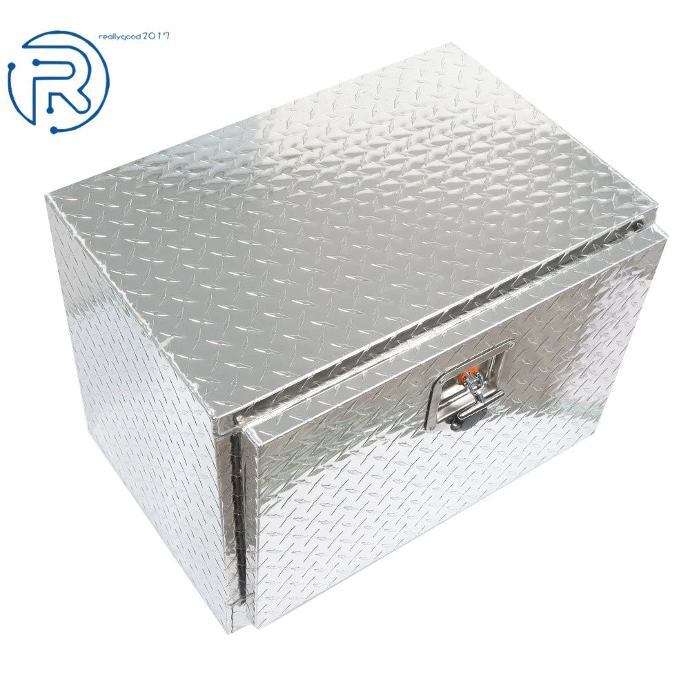 24 Inch Aluminum Diamond Plate Tool Underbody Box for Trucks