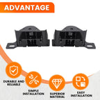 Set of 2 Front Bumper Brackets for Silverado Sierra 1500 (2003–2007)
