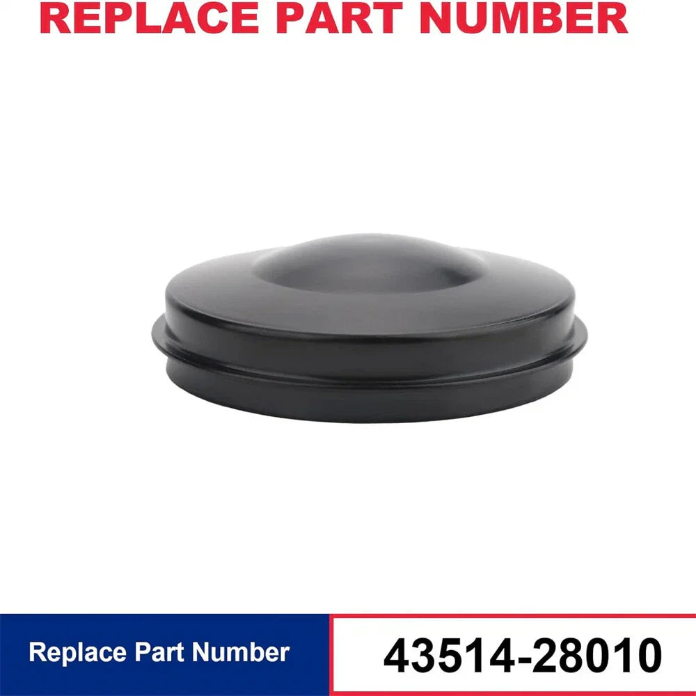 Front Hub Grease Caps for Toyota 4Runner, FJ Cruiser, Tundra, Lexus GX460, GX470 (2003-2023)