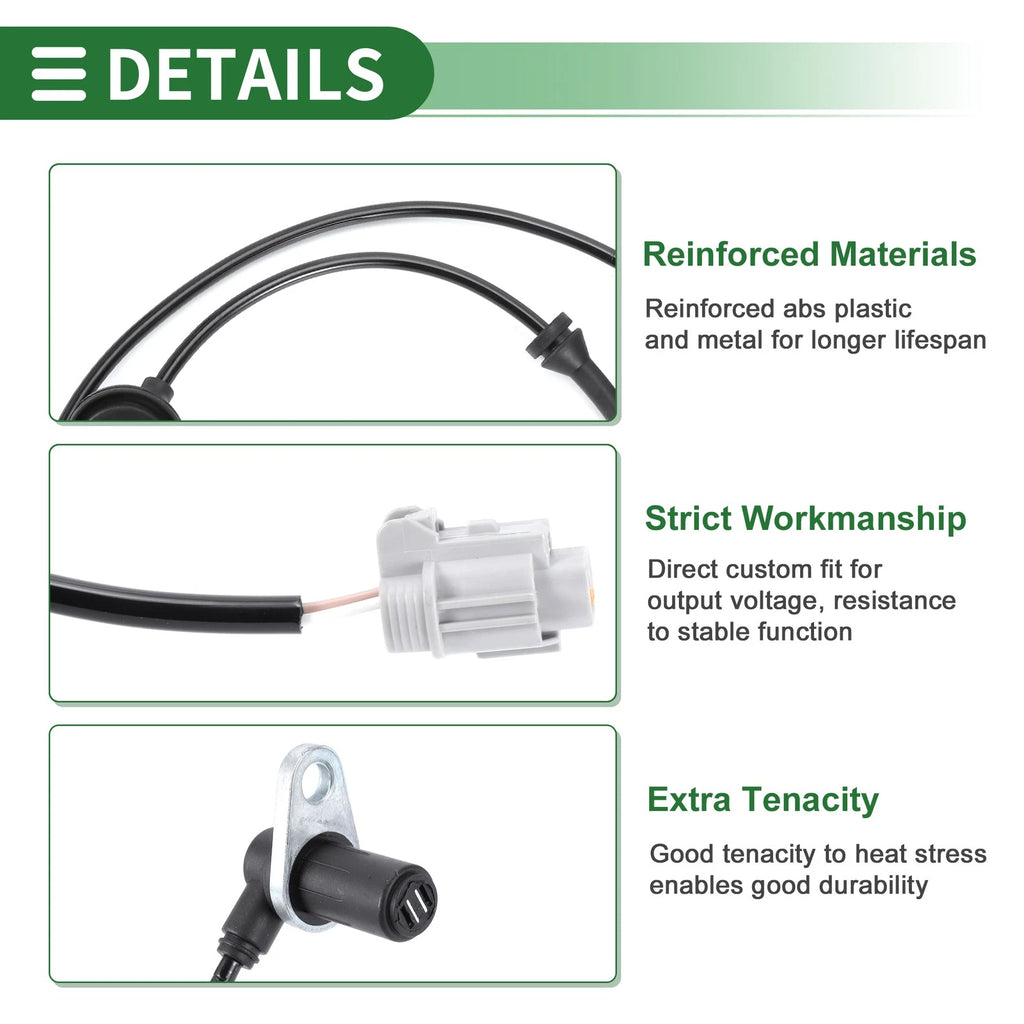 ABS Wheel Speed Sensor No. 479102Y061 for Nissan Maxima (2000–2003)