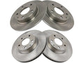Set of 2 Front and Rear Brake Rotors for Mazda 3 (2014–2018) QJ967BJ