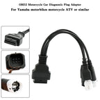 OBD2 Diagnostic Adapter Connector for Yamaha Motorcycle (3 Pin, 4 Pin)