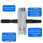2 Pack Grease Nipple Tool for Hex Sizes 3/8, 5/16, 7/16 Inch