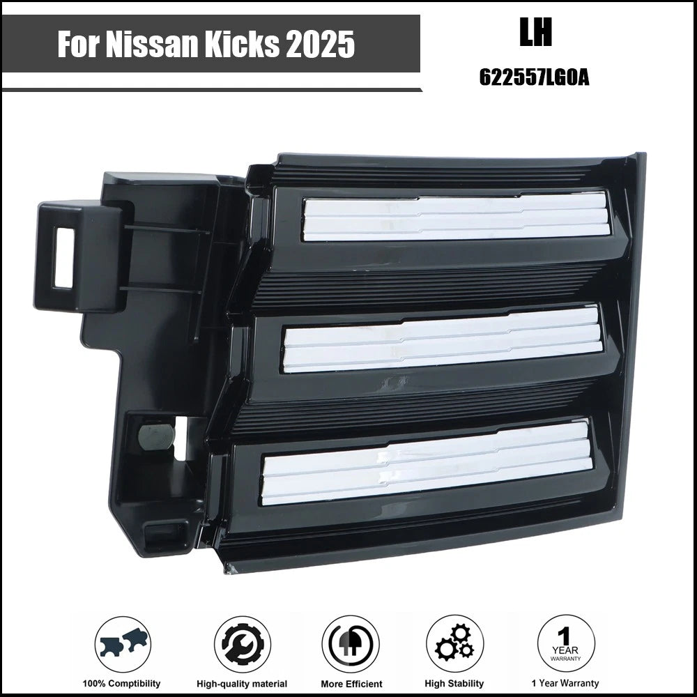 Driver Side Fog Light Cover for Nissan Kicks (2025)