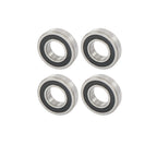 Set of 4 Bearings  - 32x65x17mm Double Rubber Seals
