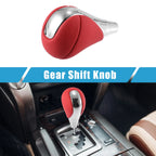 Gear Shift Knob for Lexus Toyota (Red Silver Tone)