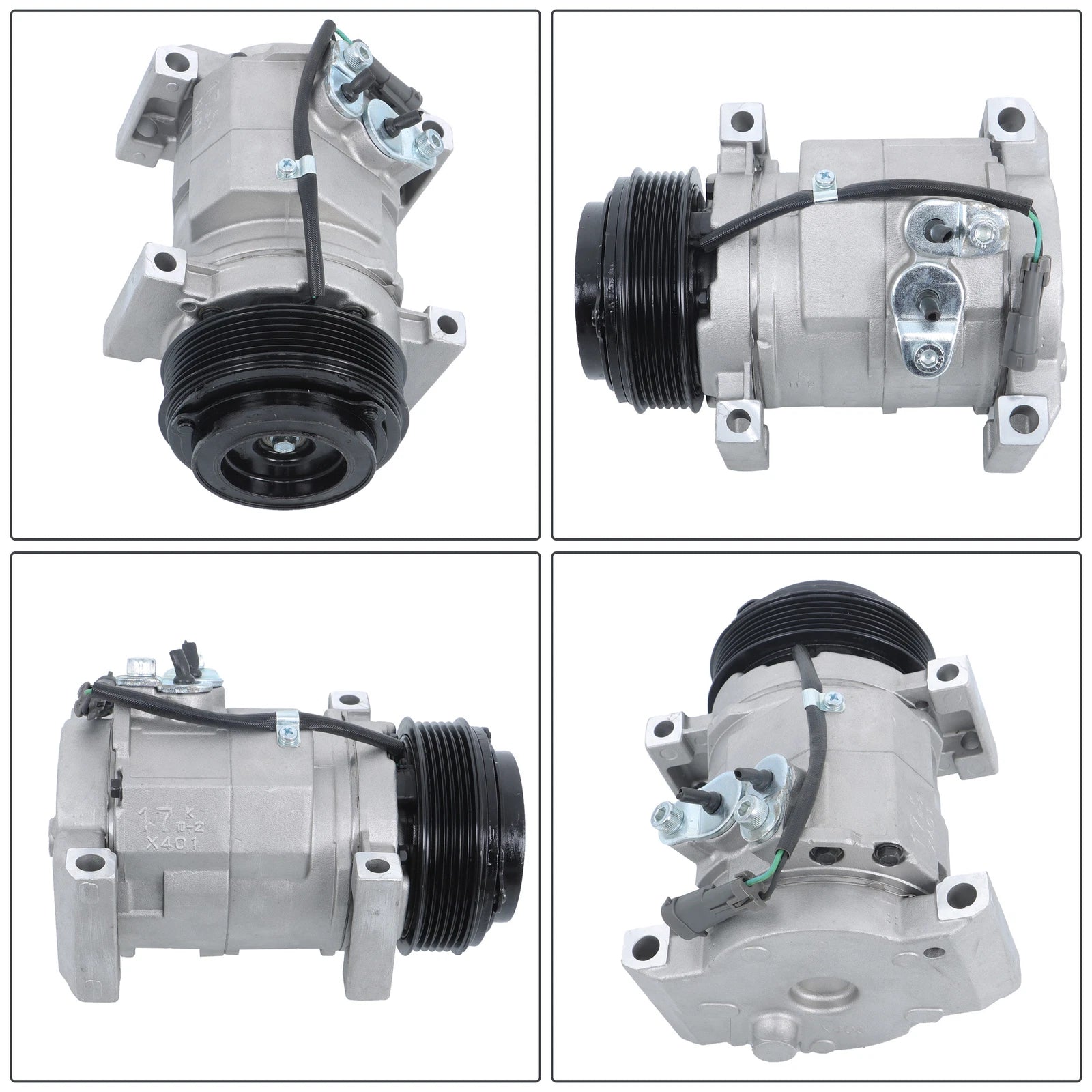 A/C Compressor for Chevrolet Silverado 2500 HD (2002-2013)