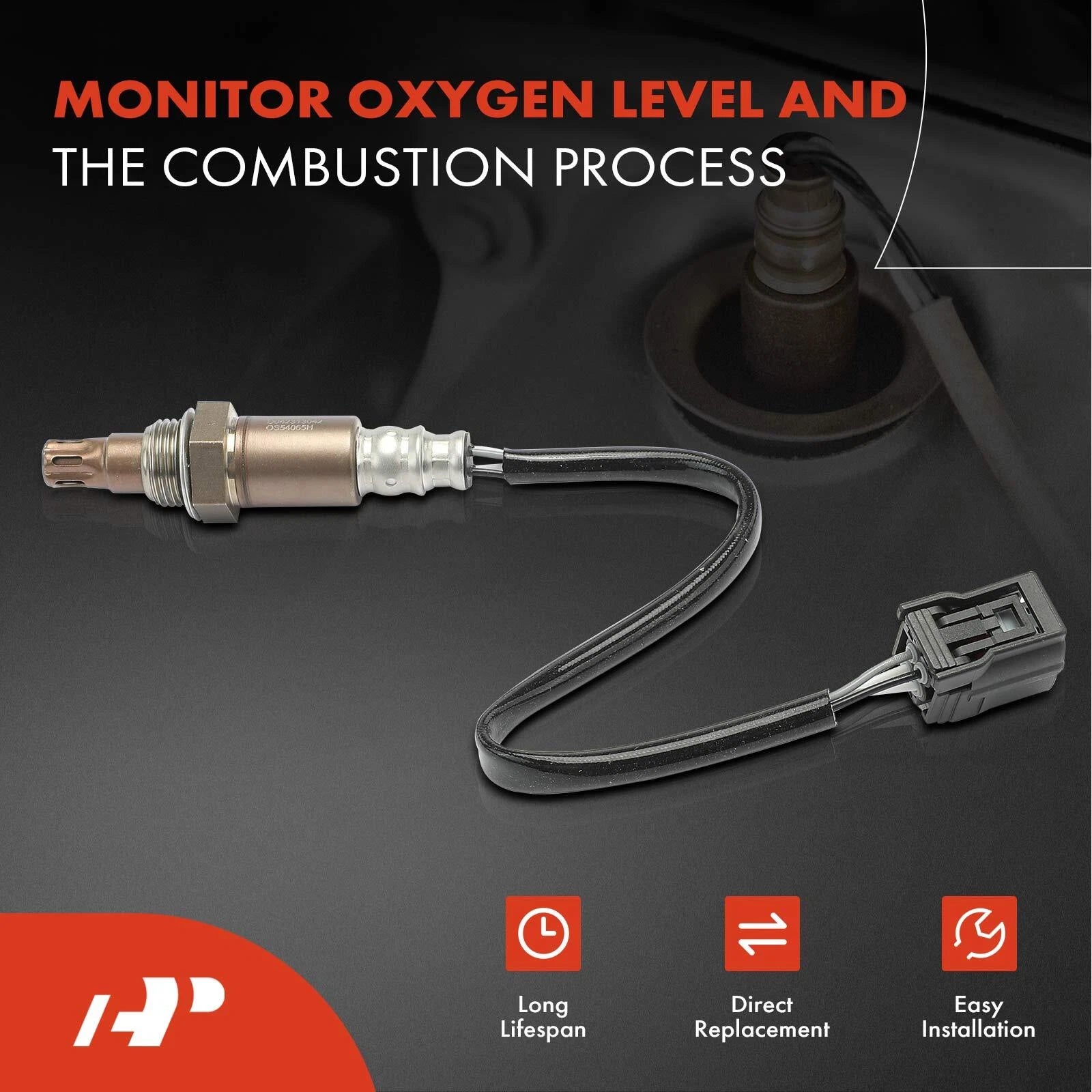 2X O2 Oxygen Sensors for Honda CR-V (2007-2009)