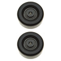 2X Accessory Drive Belt Idler Pulley Set for Sierra 3500, Silverado 3500