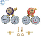 Oxygen Acetylene Gas Regulator for Welding Cutting Torch (Dual Gauge)