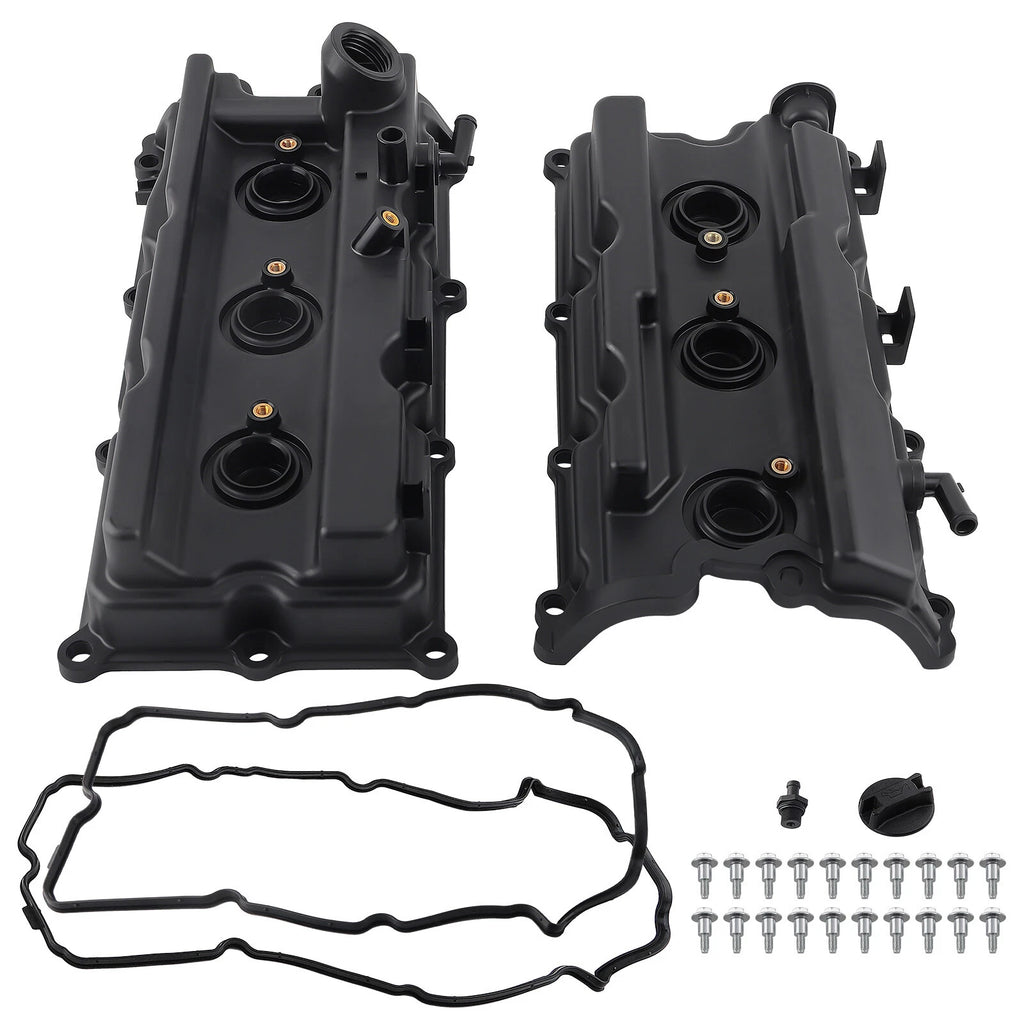 2X Engine Cylinder Head Valve Cover for Nissan Frontier Pathfinder Xterra (2005–2019)