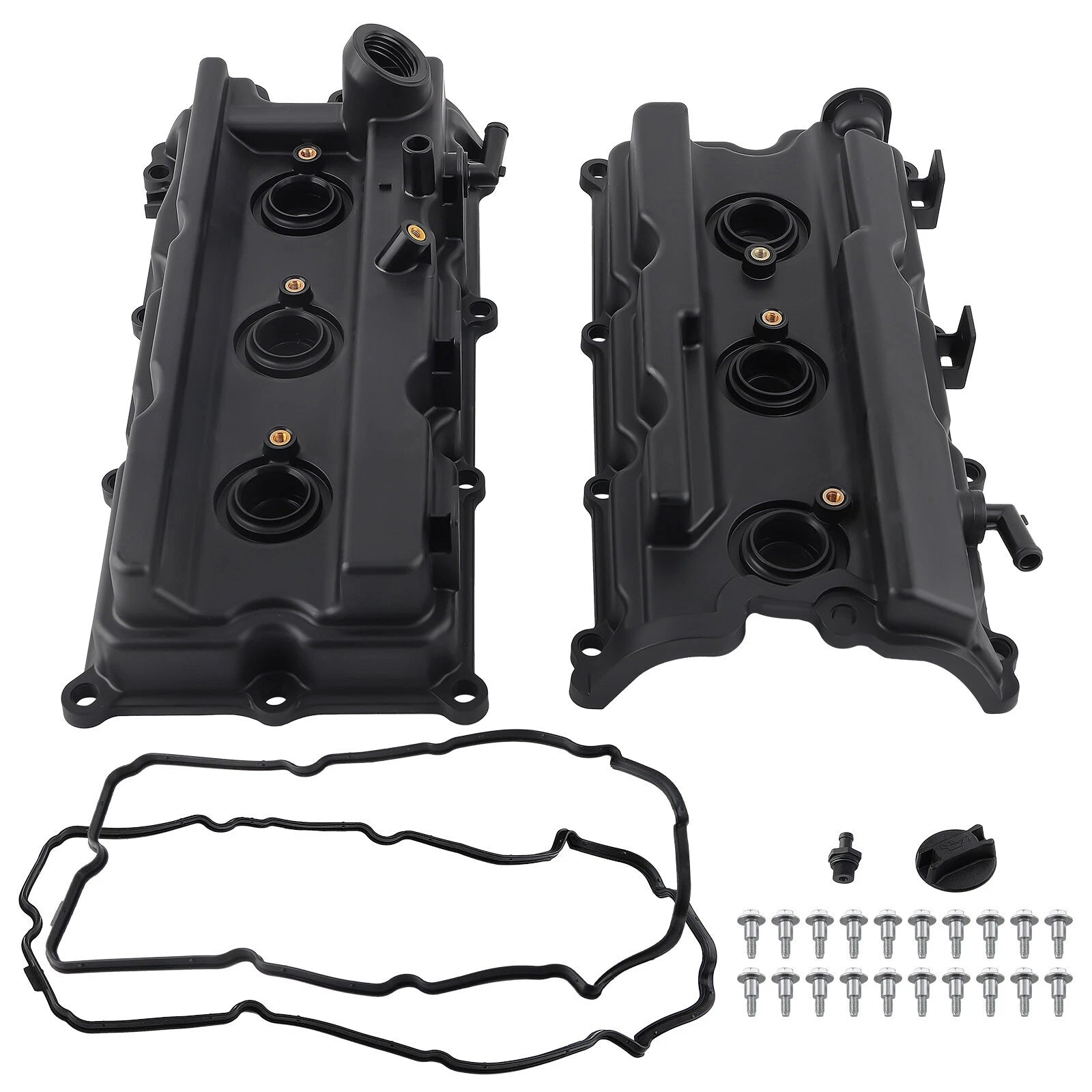 2X Engine Cylinder Head Valve Cover for Nissan Frontier Pathfinder Xterra (2005–2019)