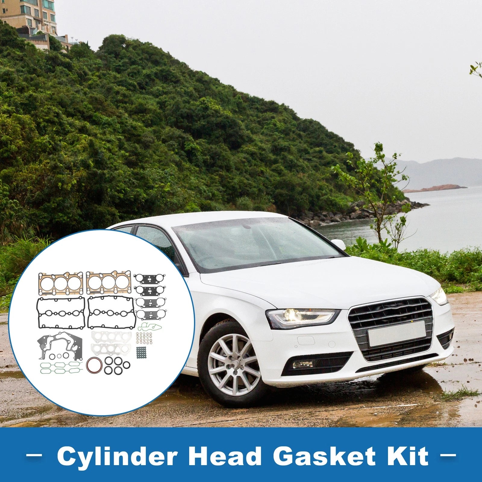 Cylinder Head Gasket Kit for Audi BAF Engine (1 Set)