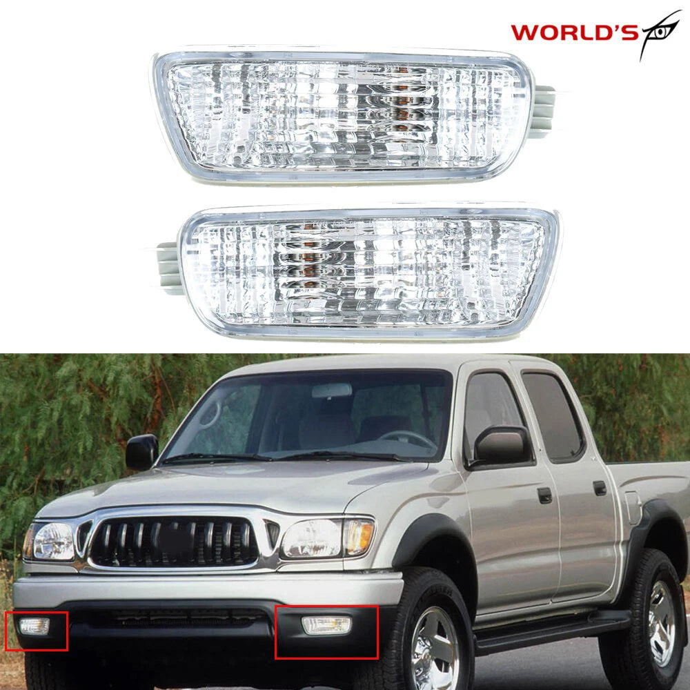 Turn Signals for Toyota Tacoma (2001–2004) - Pair Side Marker Lights