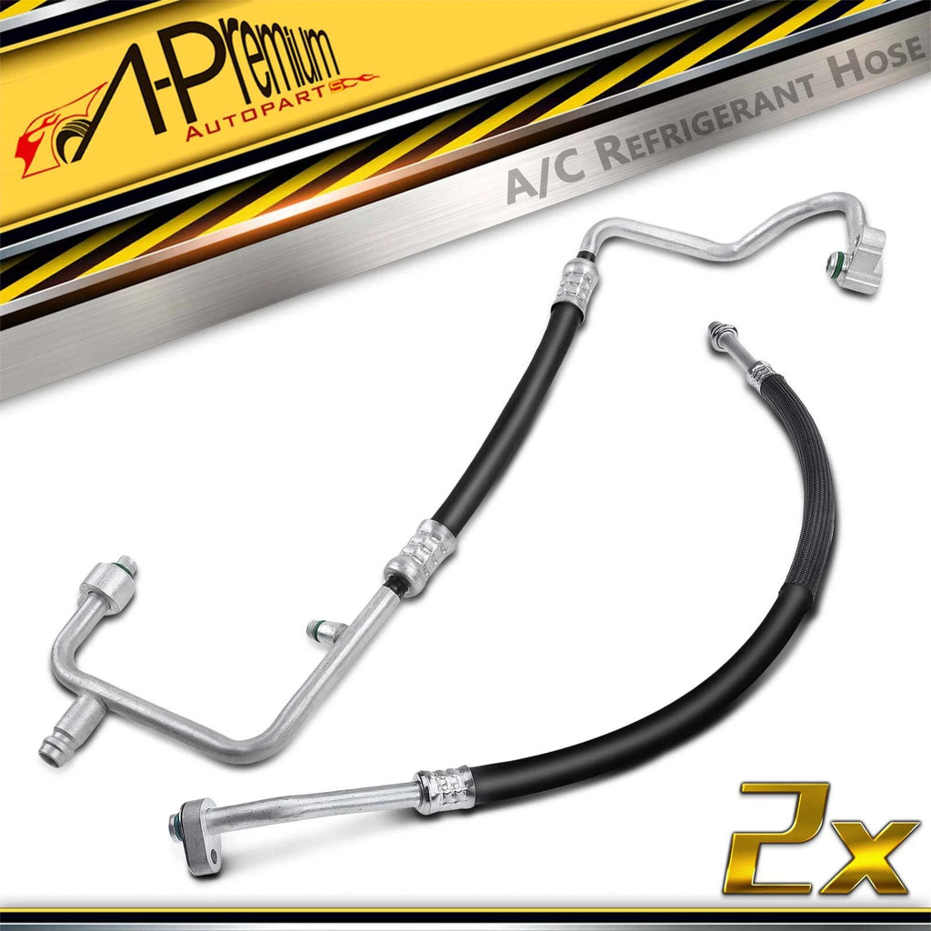 2X A/C Suction & Discharge Hose Assembly for Ford Edge (2012–2014)