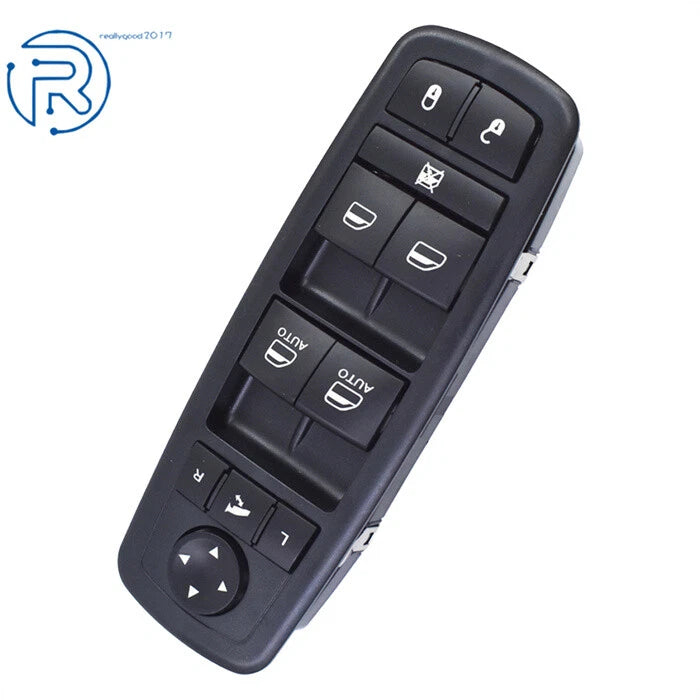 Power Window Switch for Jeep Grand Cherokee (2010-2020) Black Plastic