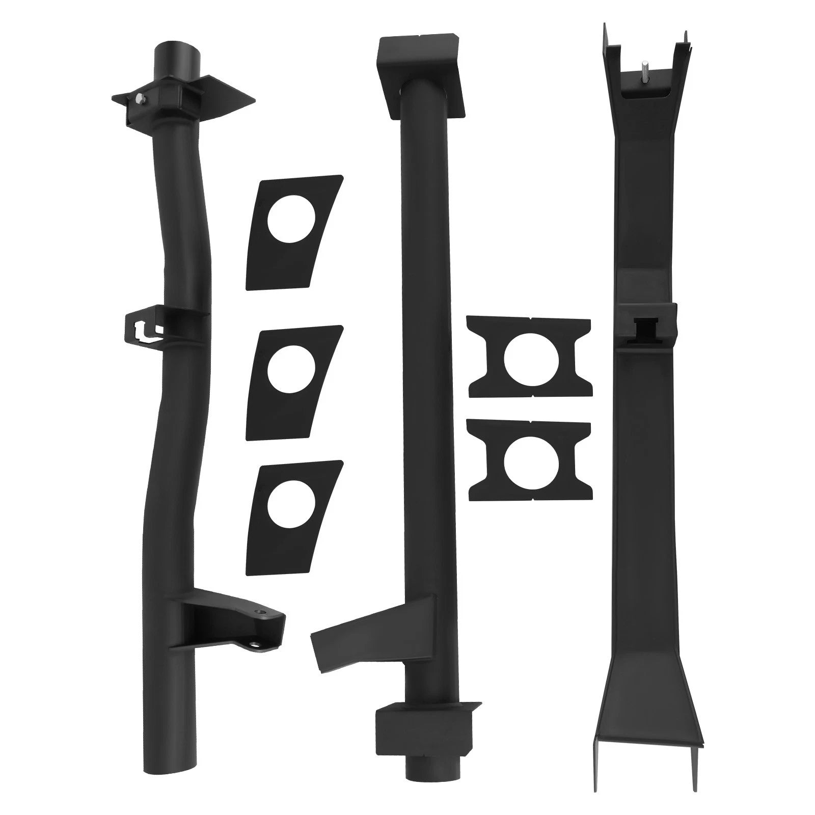Front & Rear Tank Support + Shock Mount Crossmember Set for Chevy Silverado 1500 (2007–2013)