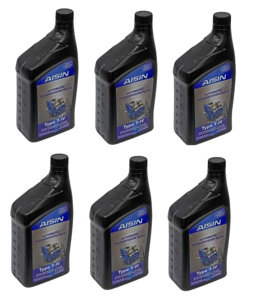 Set of 6 Aisin ATF-0T4 Automatic Transmission Fluid for Audi Q7 VW Jetta (2007–2023)