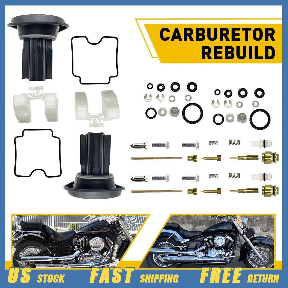 Carburetor Repair Kit for Yamaha XVS1100 V-Star (1999–2007)