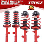 Set of 4 Shock Struts Assembly for Toyota Solara Camry (1997–2001)
