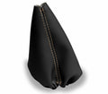 Leather Manual Shift Boot Cover for Volkswagen Cabrio (1996–2002) Beige Stitch