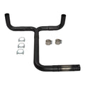 4" T Pipe Kit for Universal Smoker Exhaust Stack System (Stainless Steel)
