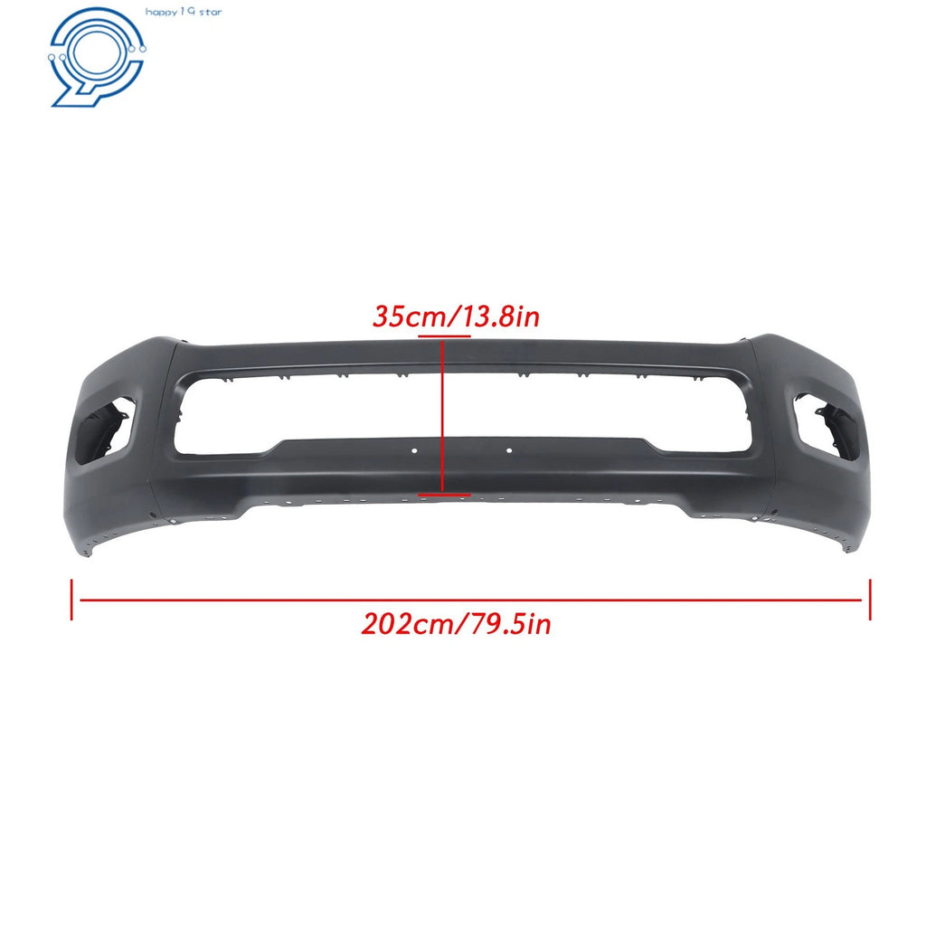 Steel Front Bumper with Fog Holes for RAM 2500 3500 (2019–2024)