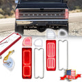Set of Red LED Taillights for Chevy GMC Pickup Truck (1967–1972)