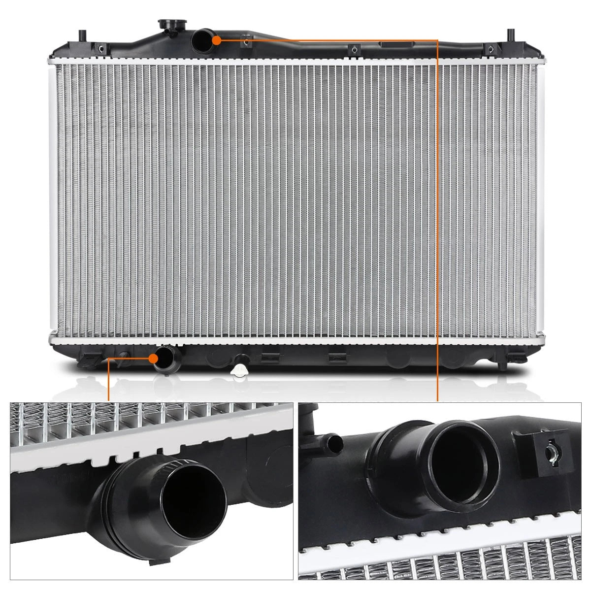 Aluminum Core Radiator for Honda Civic/Acura ILX (2012–2015) DPI-13221