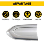 Chrome Exterior Door Lock Handle Cap Cover for Cadillac XTS ATS CTS CT6 (2013â2019)