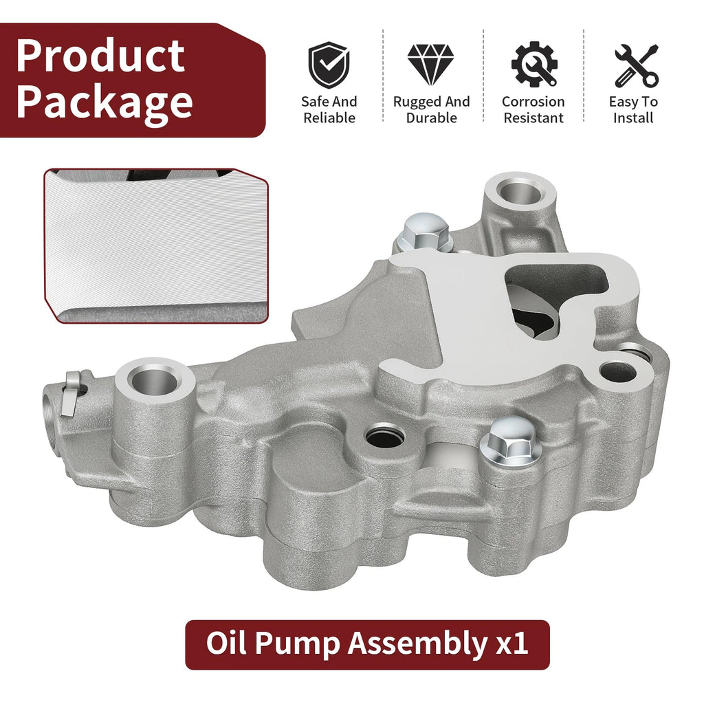 Oil Pump Assembly for Honda Sportrax 400 TRX400EX (1999–2008, 2009, 2012–2014)