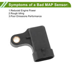 MAP Sensor No.25184081 for Chevrolet Aveo 1.4 (2006–2007)