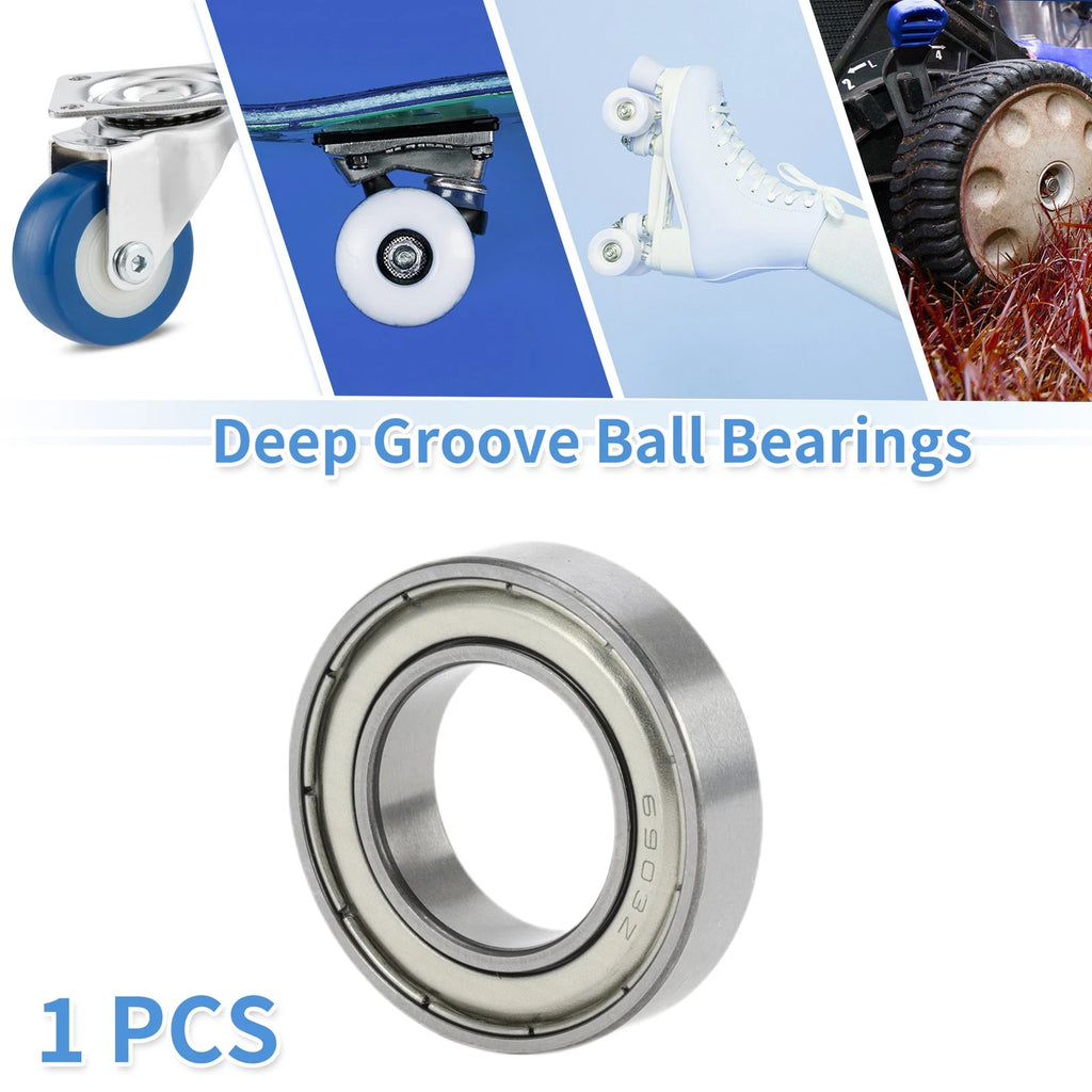 6903ZZ Deep Groove Ball Bearing for Scooter Skateboard Wheel (17x30x7mm)