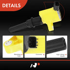 8x Yellow Ignition Coil for Ford F-150 F-250 Explorer Mustang (1997–2010)
