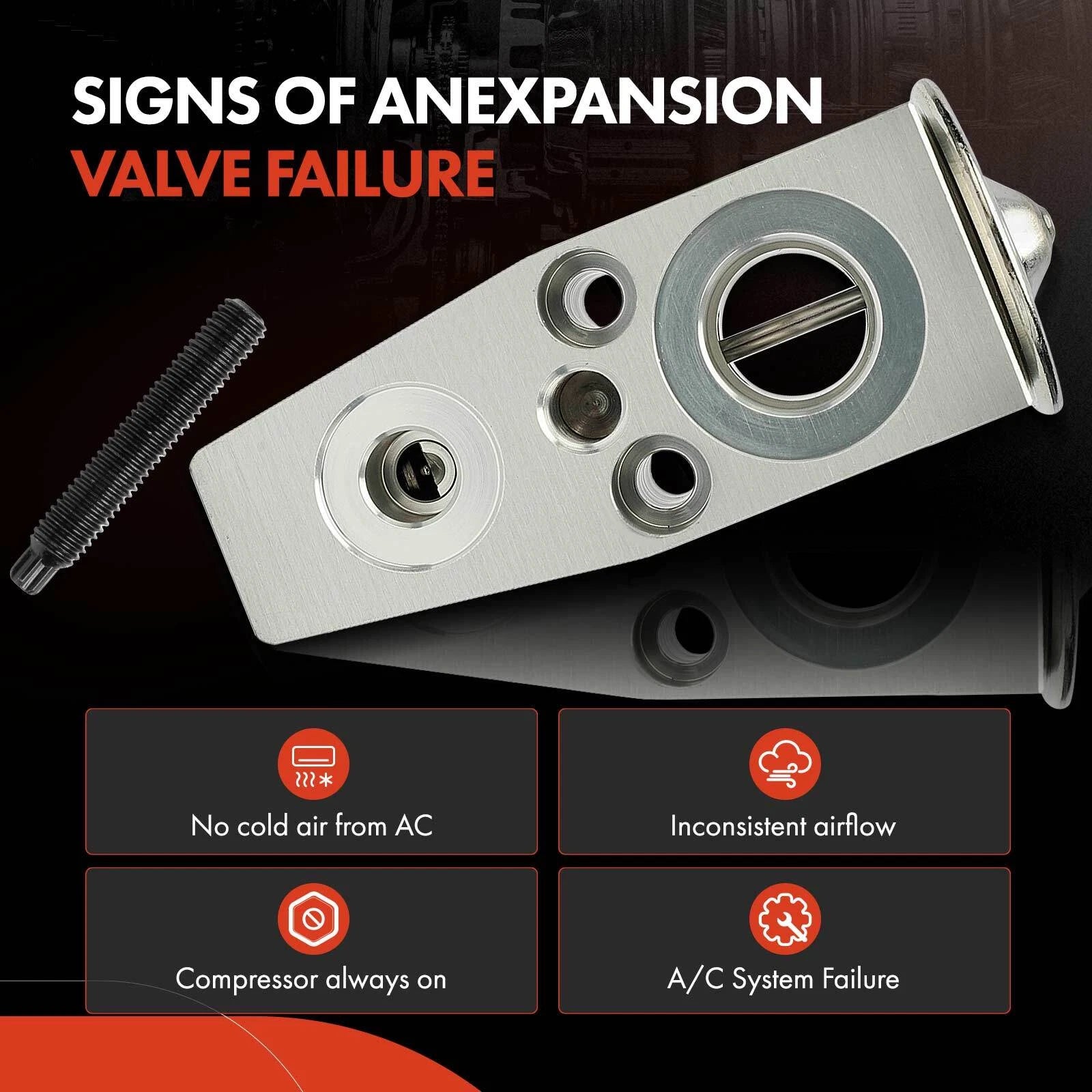 A/C Expansion Valve for Ford Explorer (2011–2019) Lincoln MKT (2011–2019)