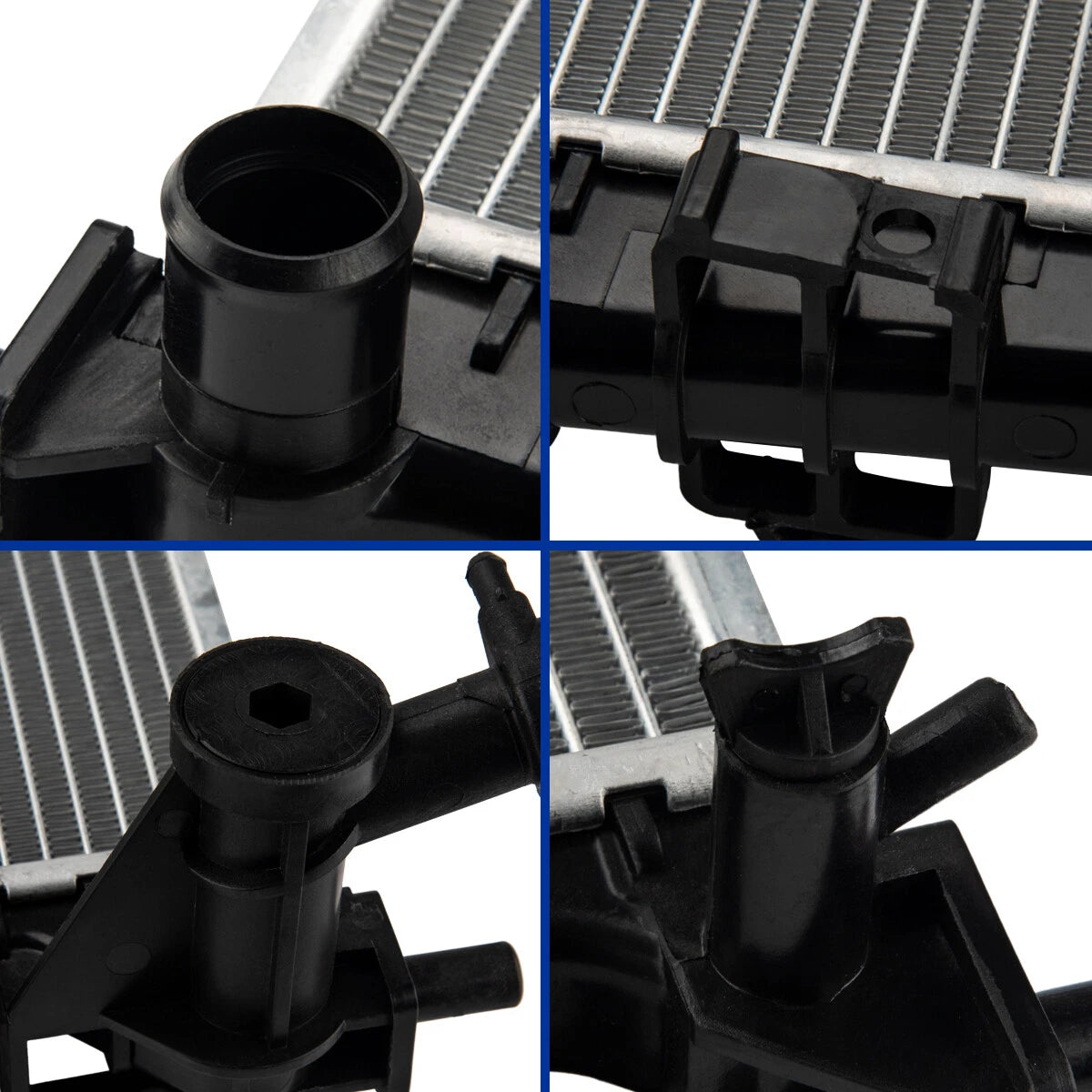 Electric Aluminum Radiator for Ford Focus 2.0L (2008–2011)