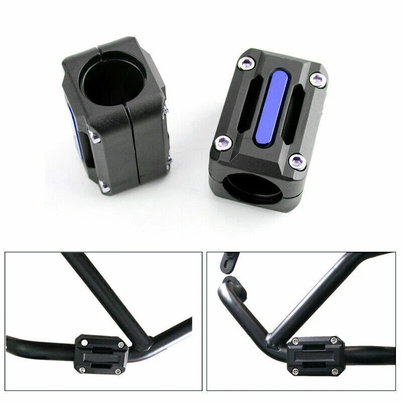 22mm 25mm 28mm Motorcycle Engine Frame Bar Slider Pads for T9