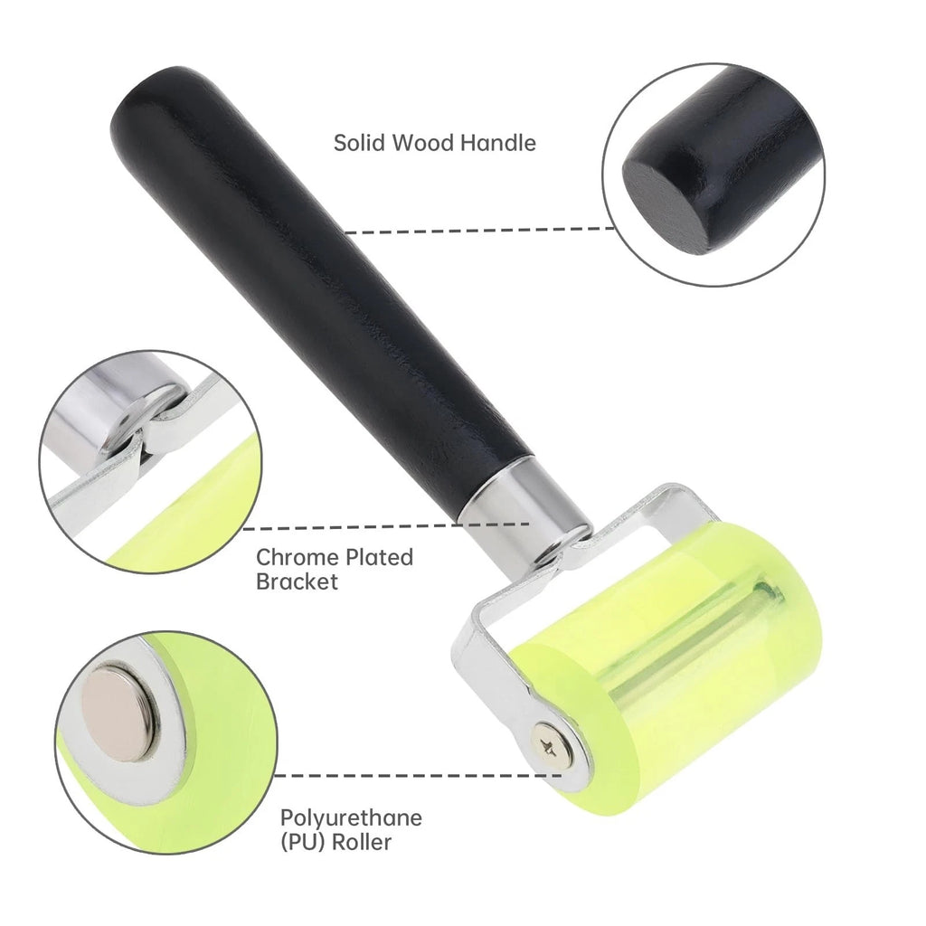 2pcs Soundproofing Seam Roller for Automotive Deadening Mat