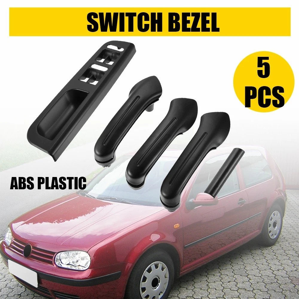 5X Inside Door Handle Cover Bracket Trim for VW Jetta MK4 (1998–2004)