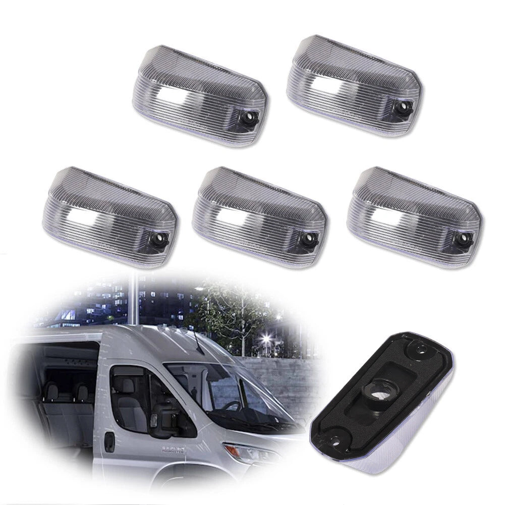 Front Cab Roof Running Light Covers for Dodge RAM Promaster (2014–2023)