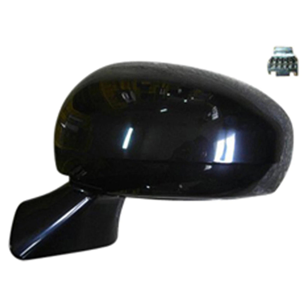 Replacement Ready to Paint Driver Side Power Door Mirror w/Heated Glass