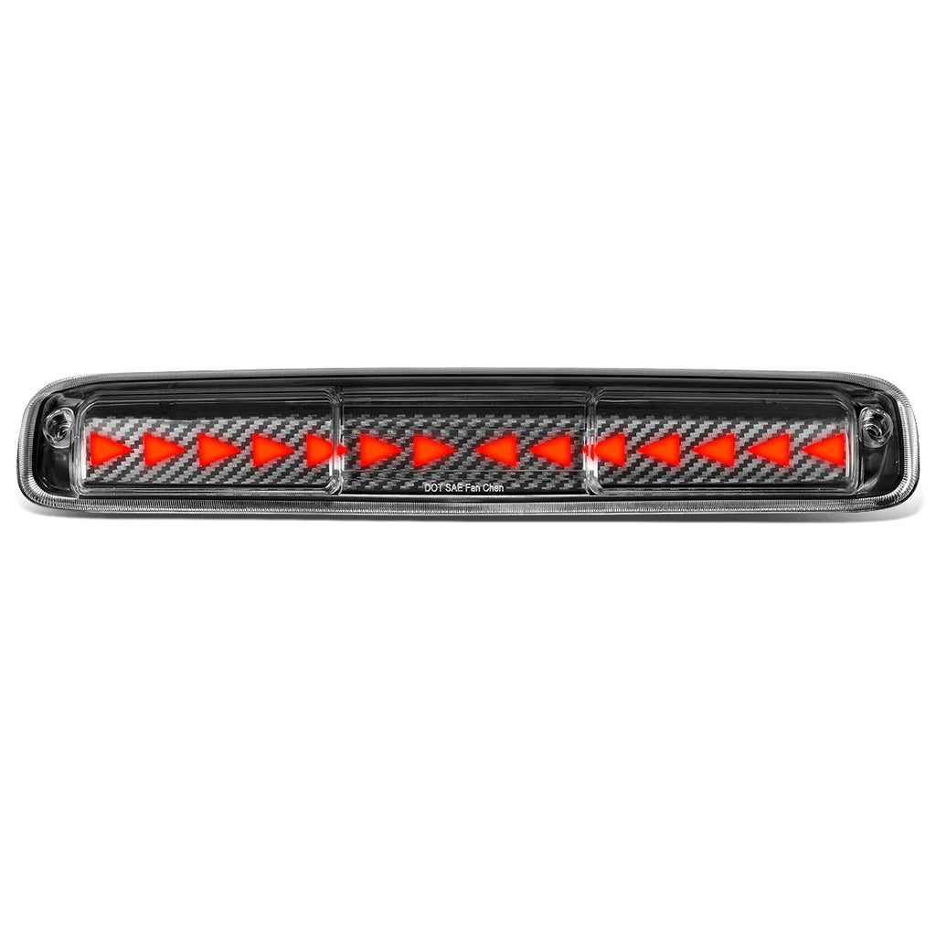 LED Carbon 3rd Third Brake Light for Silverado Sierra (1996–2007)